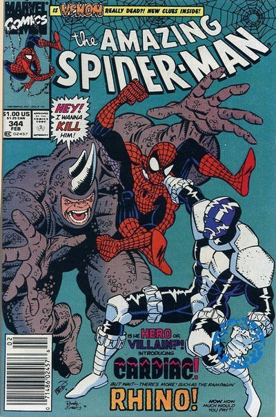 The Amazing Spider-Man #344 