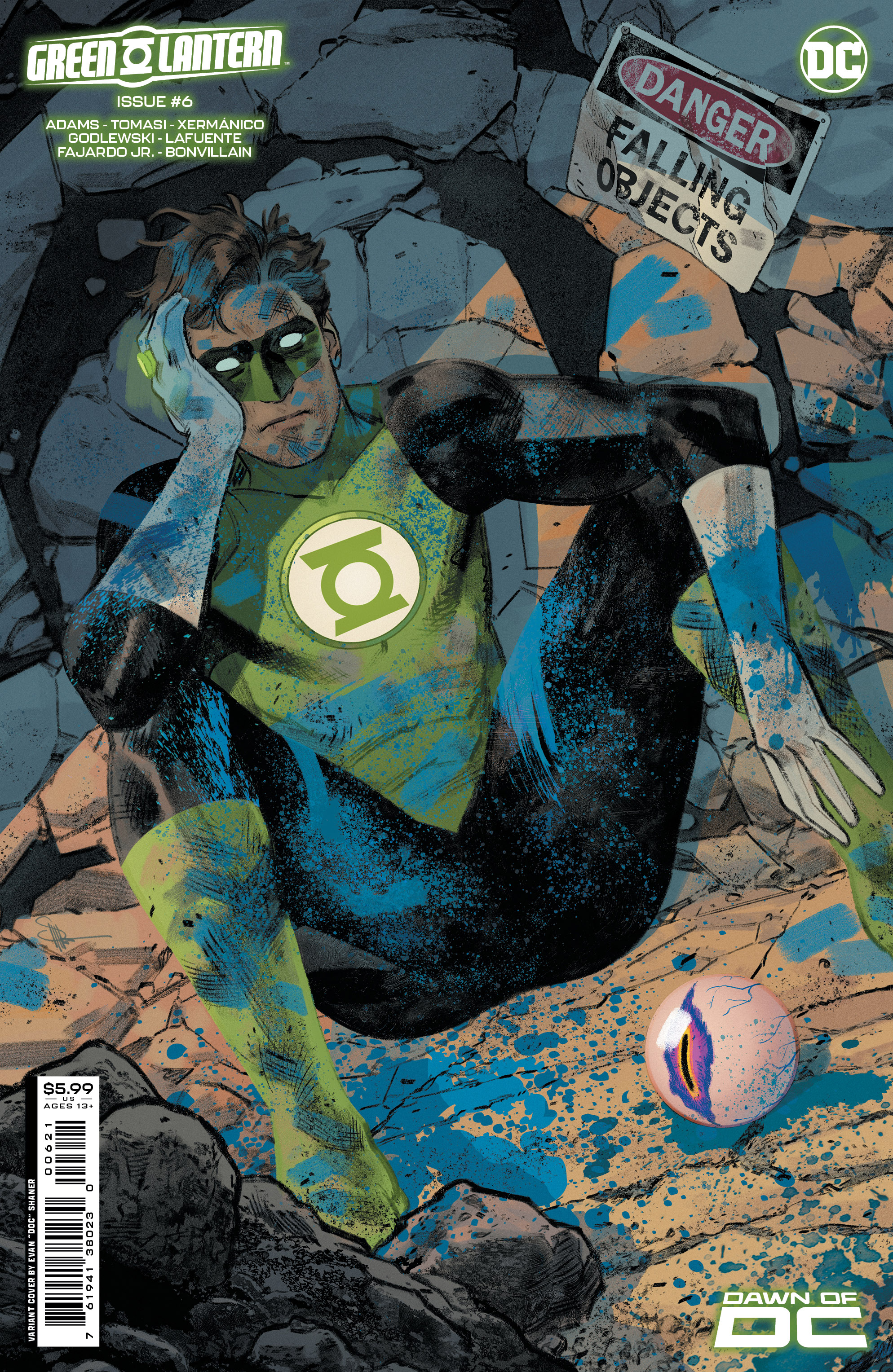 Green Lantern #6 Cover B Evan Doc Shaner Card Stock Variant