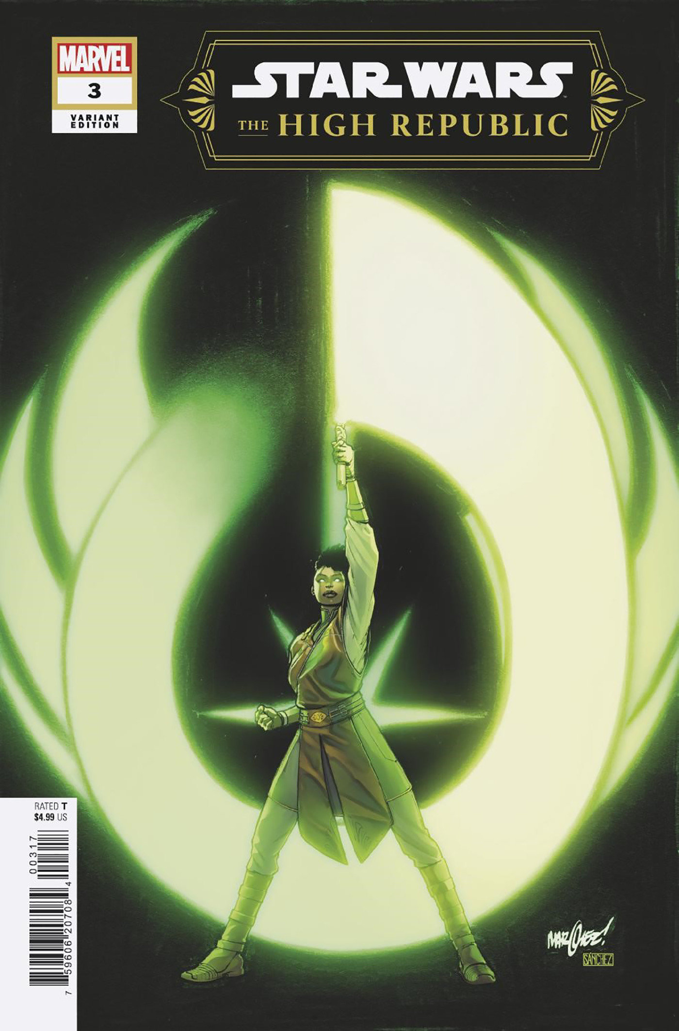 Star Wars: The High Republic (Phase III) #3 (Phase III) David Marquez Variant 1 for 25 Incentive