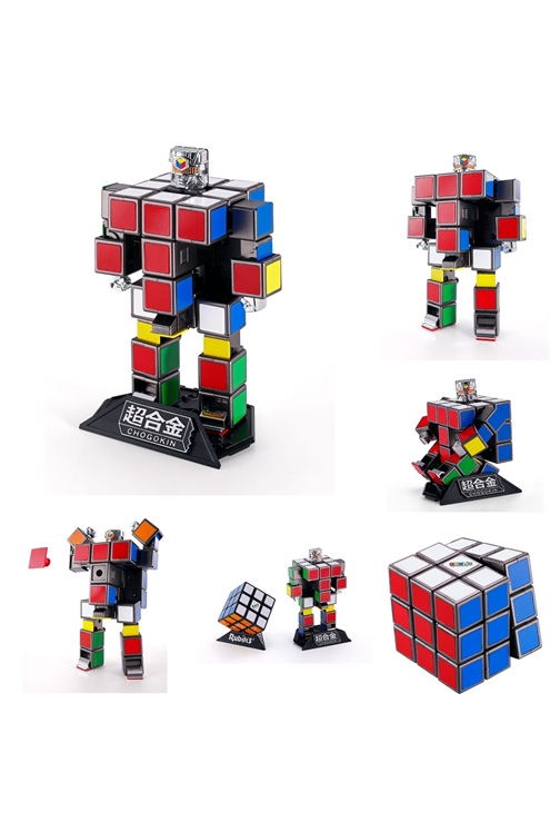 ***Pre-Order*** Rubik´S Cube Soul of Chogokin Diecast Rubik´S Cube Robo