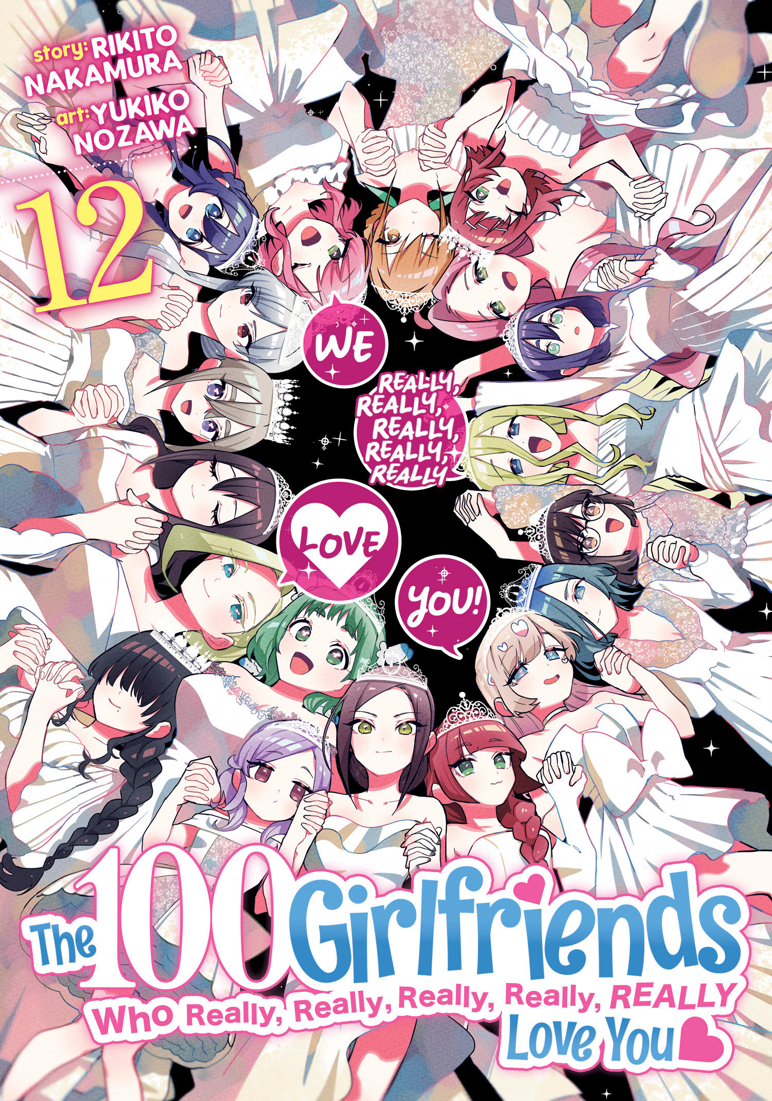 100 Girlfriends Who Really, Really, Really, Really, Really Love You Manga Volume 12