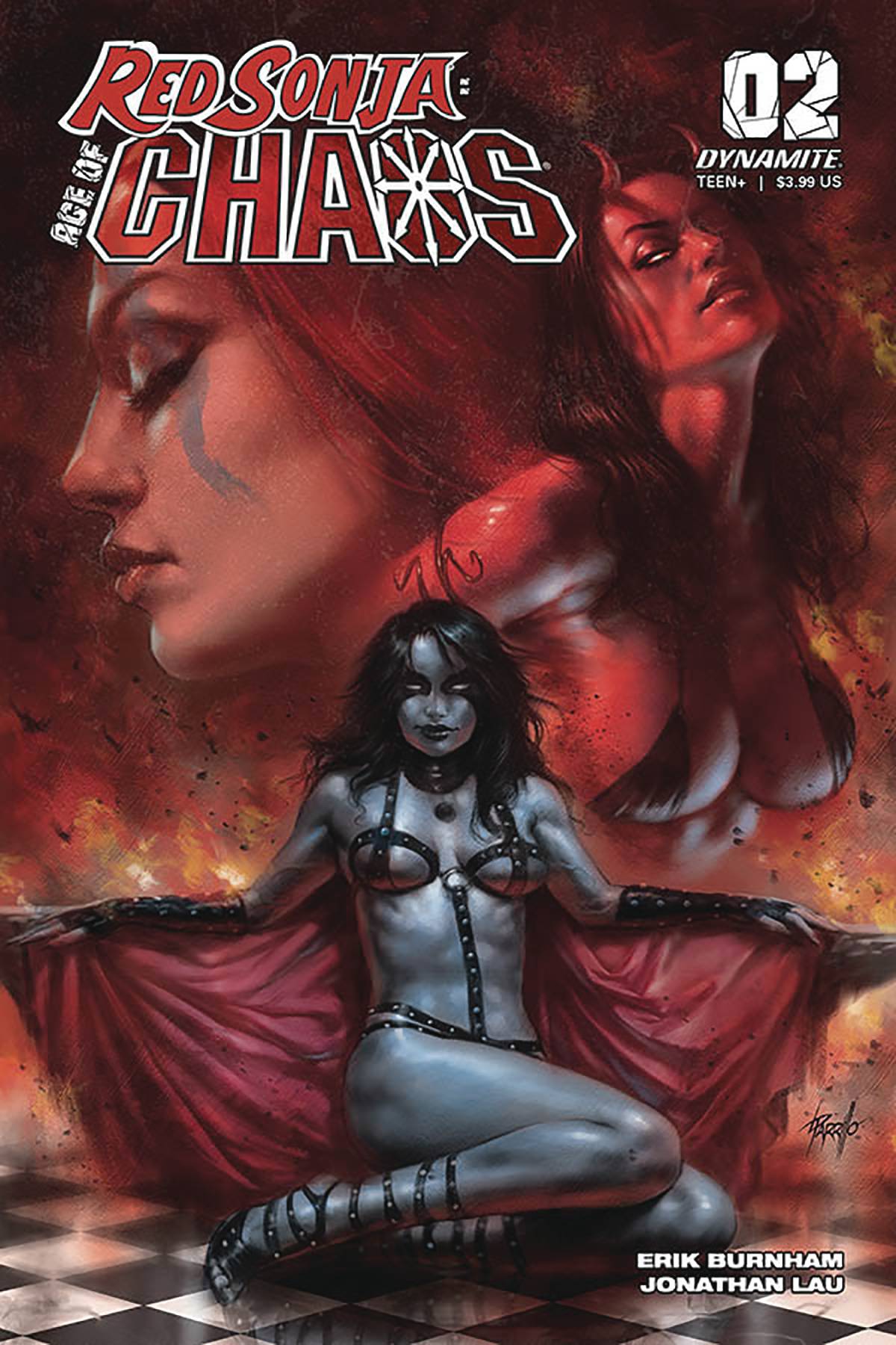 Red Sonja Age of Chaos #2 Cover A Parrillo