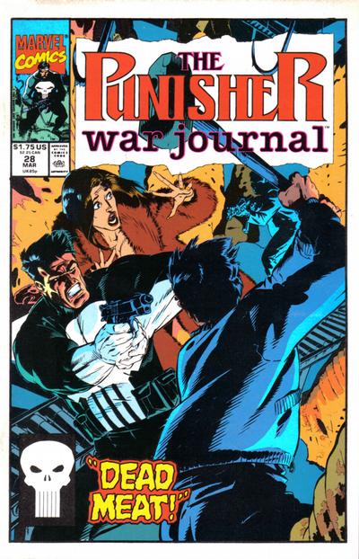The Punisher War Journal #28 [Direct]-Near Mint (9.2 - 9.8)