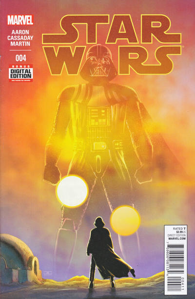 Star Wars #4 [John Cassaday Cover] - Nm- 9.2 1st Appearance of Sana Starros In Disguise