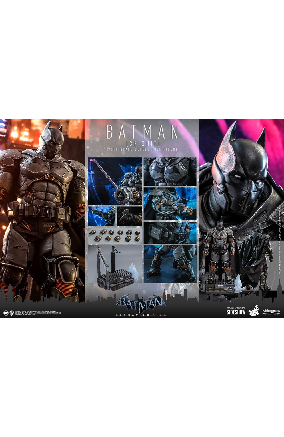Batman: Arkham Origins (Xe Suit) Sixth Scale Figure By Hot Toys