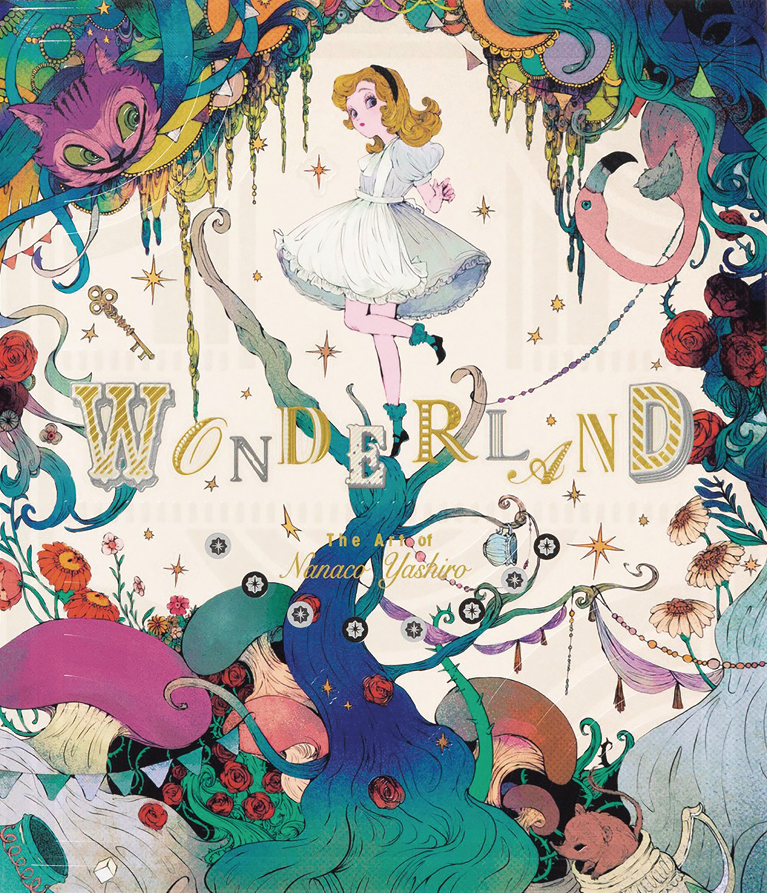 Wonderland Art of Nanaco Yashiro Soft Cover (Mature)