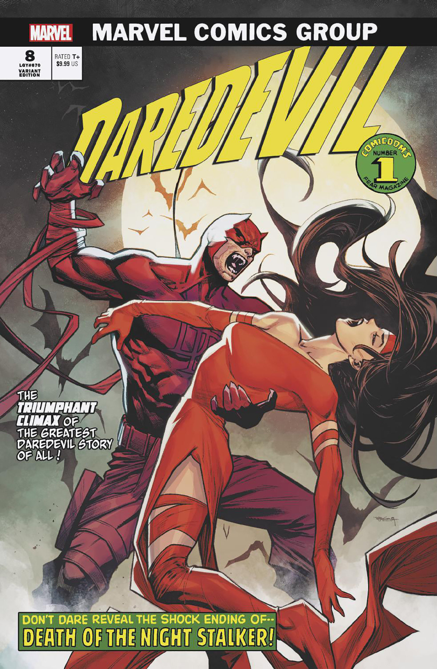 Daredevil #8 Stephen Segovia Vampire Variant (2023)
