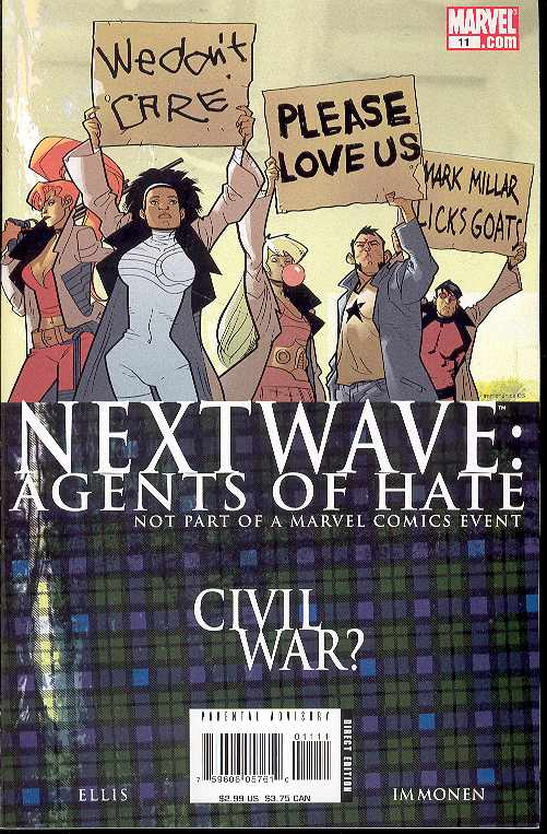 Nextwave Agents of Hate #11 (2006)