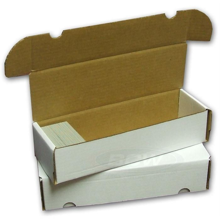 660 Count Cardboard Card Box
