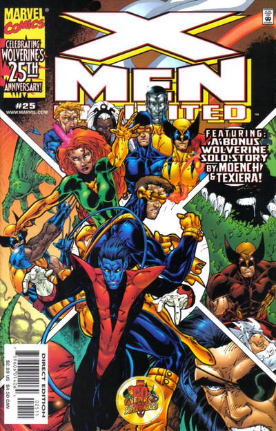 X-Men Unlimited #25 [Direct Edition]-Very Fine (7.5 – 9)