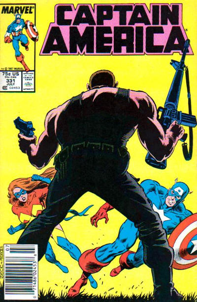 Captain America #331 [Newsstand] - Vg+ 4.5