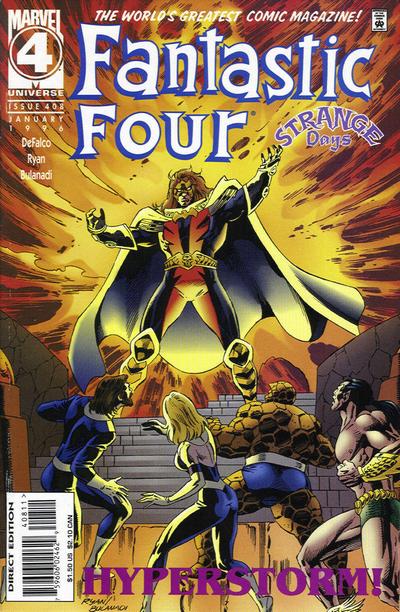 Fantastic Four #408 [Direct Edition] - Fn/Vf