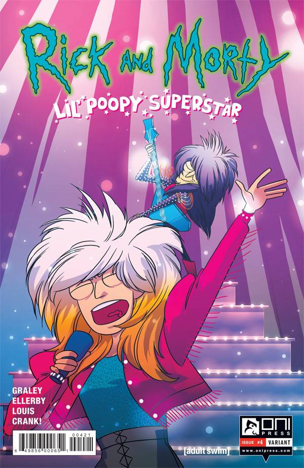 Rick and Morty Lil Poopy Superstar #4 Incentive Variant Louis