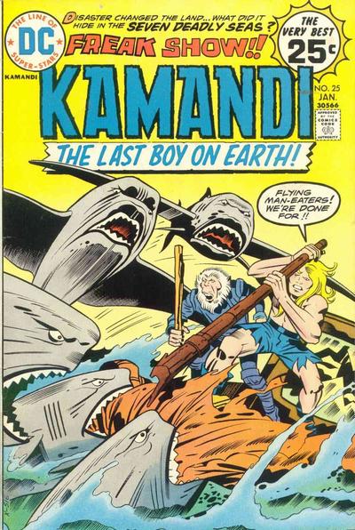 Kamandi, The Last Boy On Earth #25 [Mark Jewelers] - Fn-