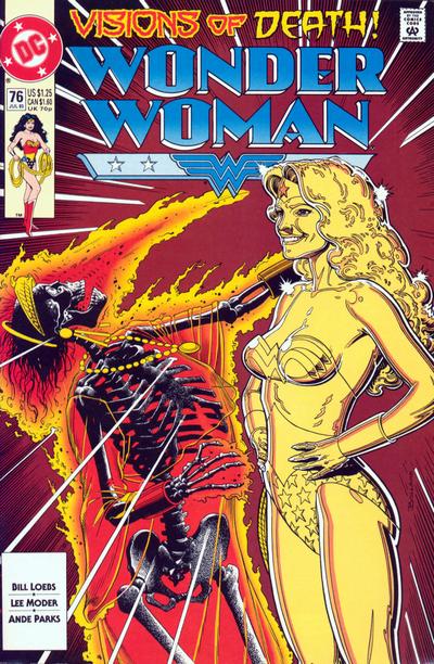 Wonder Woman #76 [Direct]-Very Fine (7.5 – 9) Brian Bolland Cover