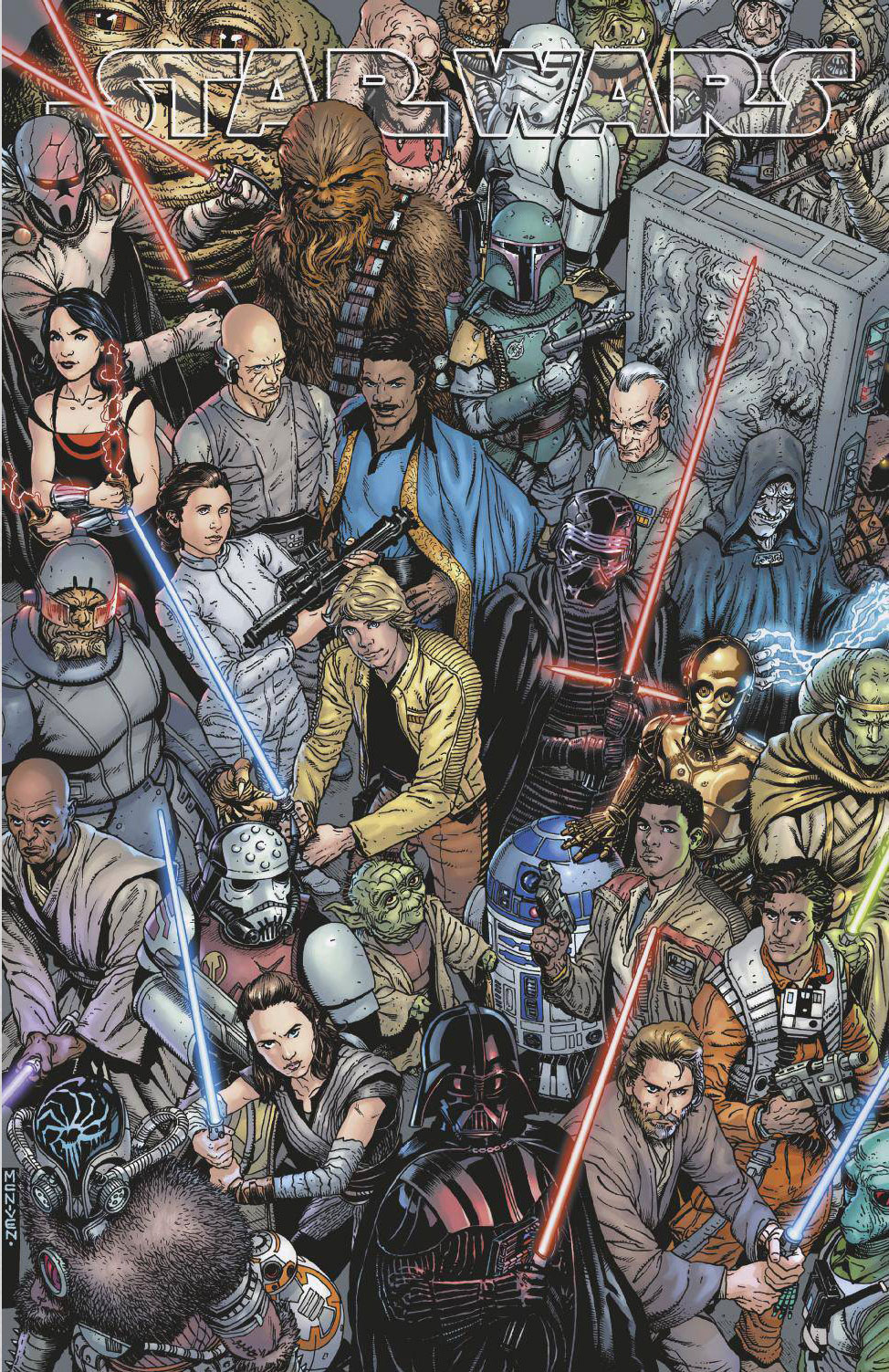 Star Wars #25 1 for 25 Incentive McNiven Variant (2020)