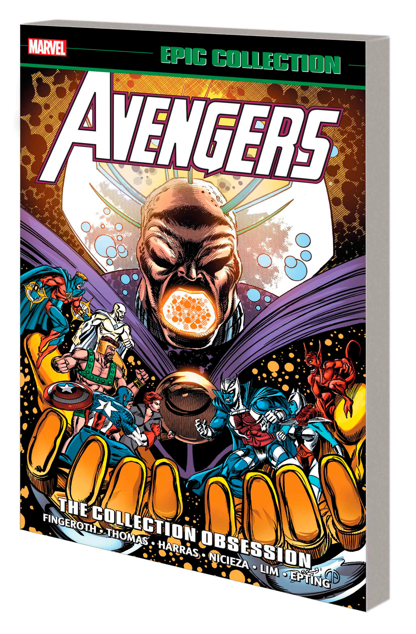 Avengers Epic Collection Graphic Novel Volume 21 Collection Obsession (2022 Printing)