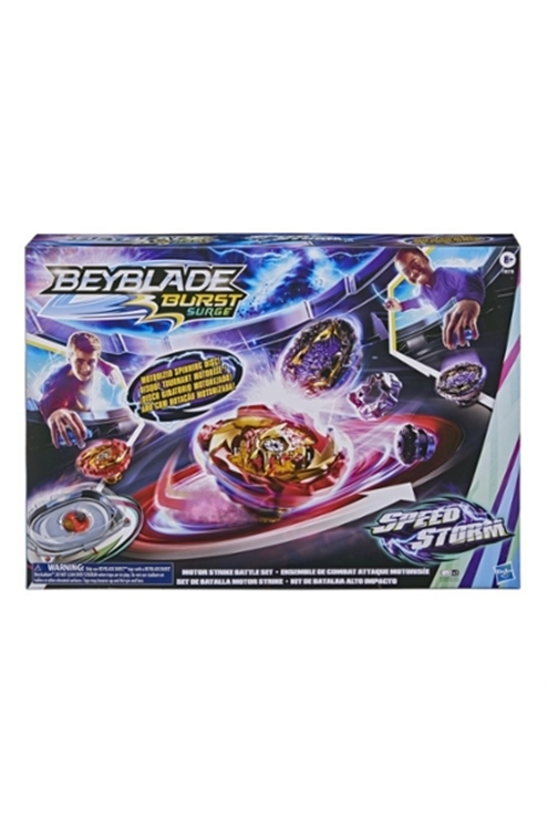 Beyblade Burst Surge Speedstorm Motor Strike Battle Set