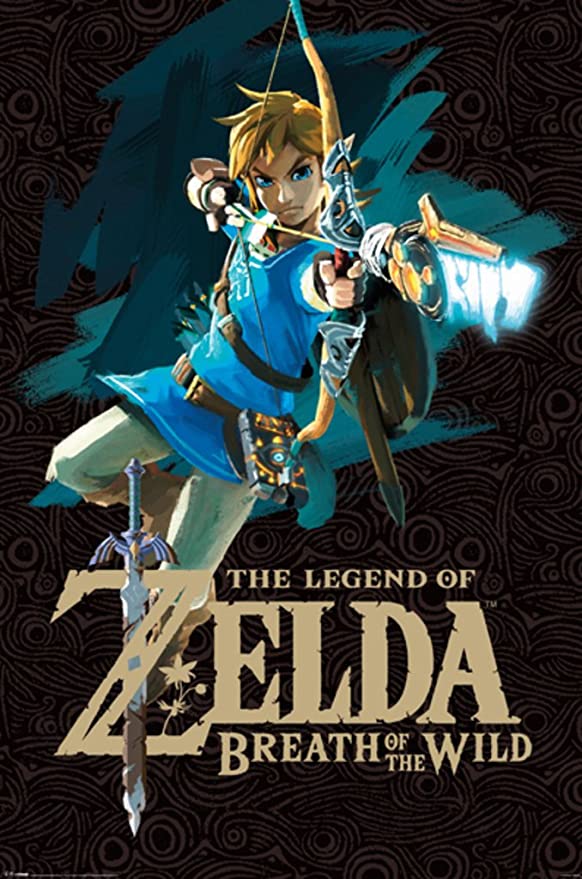 Zelda - Link With Bow Poster