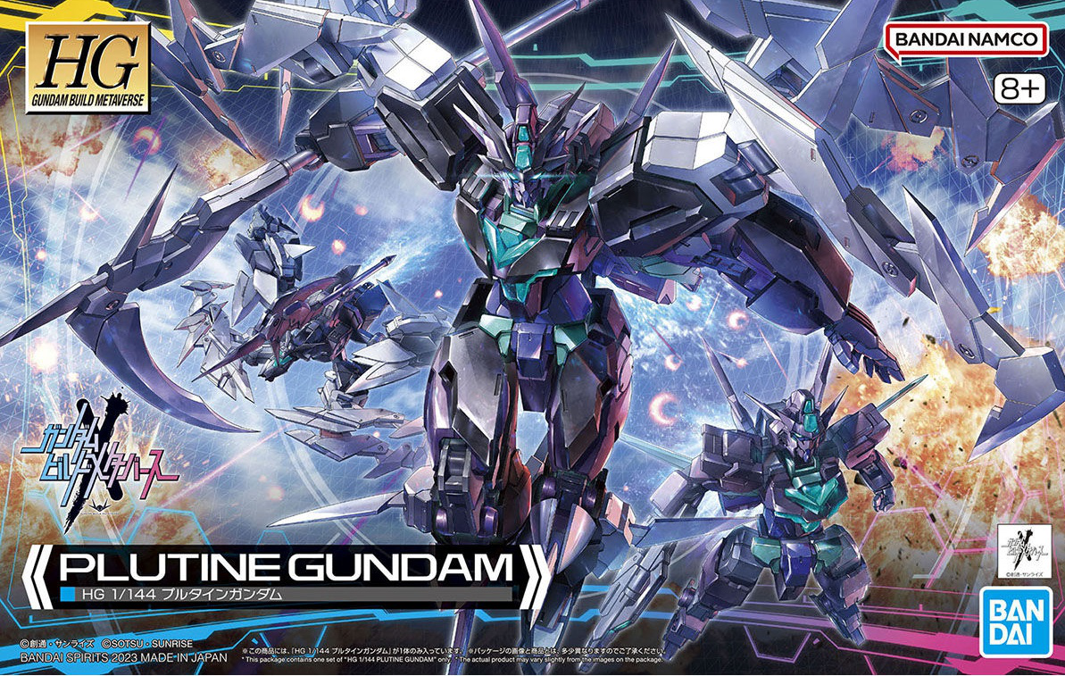 Plutine Gundam (Gundam Build Metaverse) 1/144 HG Model Kit