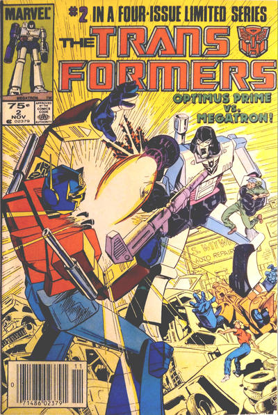 Transformers #2 [Newsstand]-Very Fine (7.5 – 9)