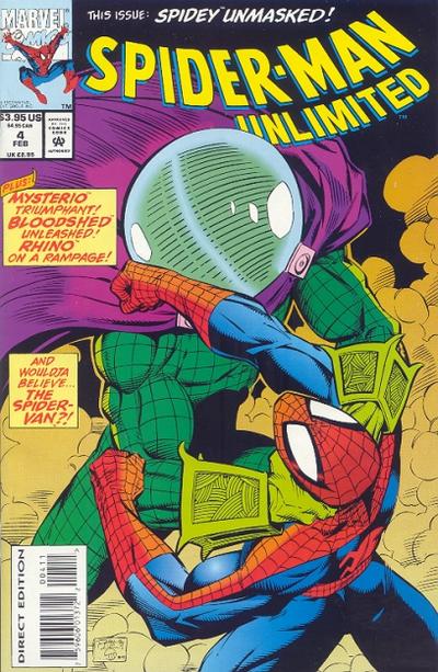 Spider-Man Unlimited #4-Near Mint (9.2 - 9.8)