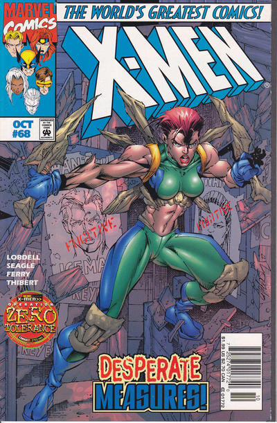 X-Men #68 [Newsstand]-Fine (5.5 – 7)