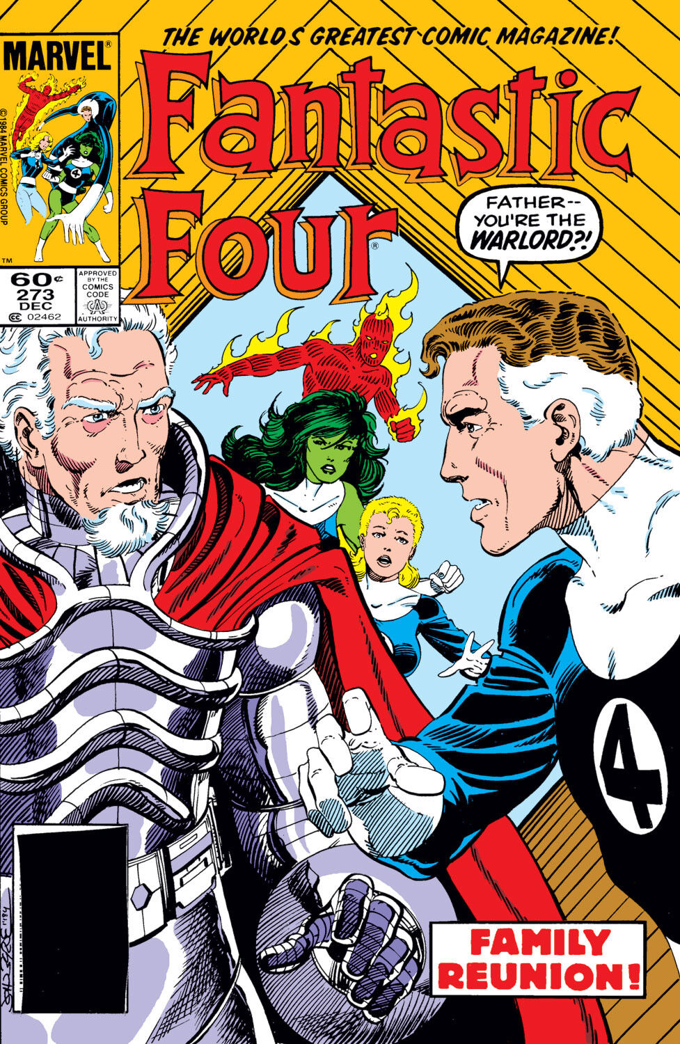 Fantastic Four Volume 1 #273 (Direct Edition)