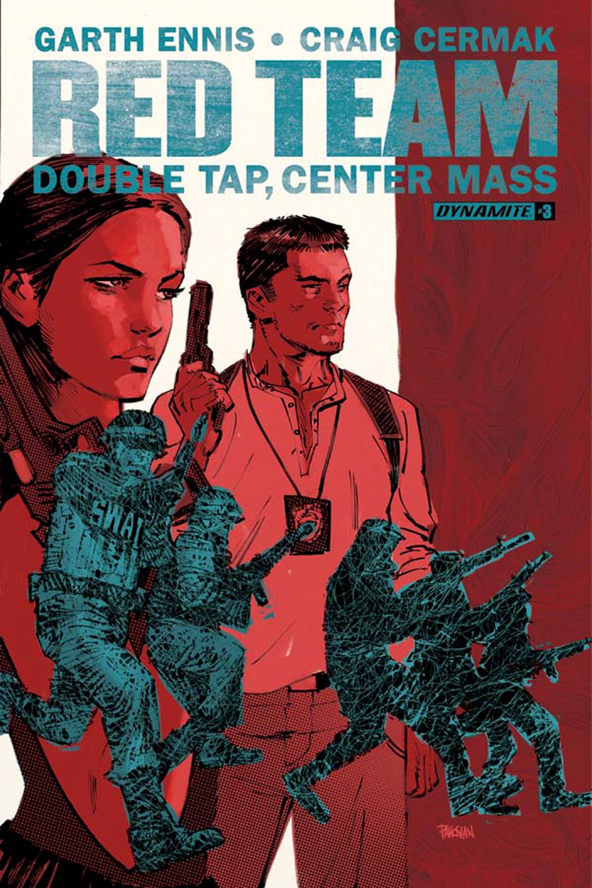 Garth Ennis Red Team Double Tap #3