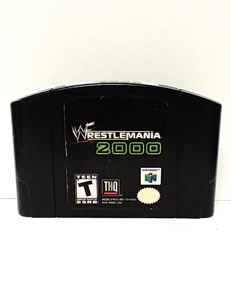 Nintendo 64 N64 Wrestlemania 2000 Cartridge Only (Good)