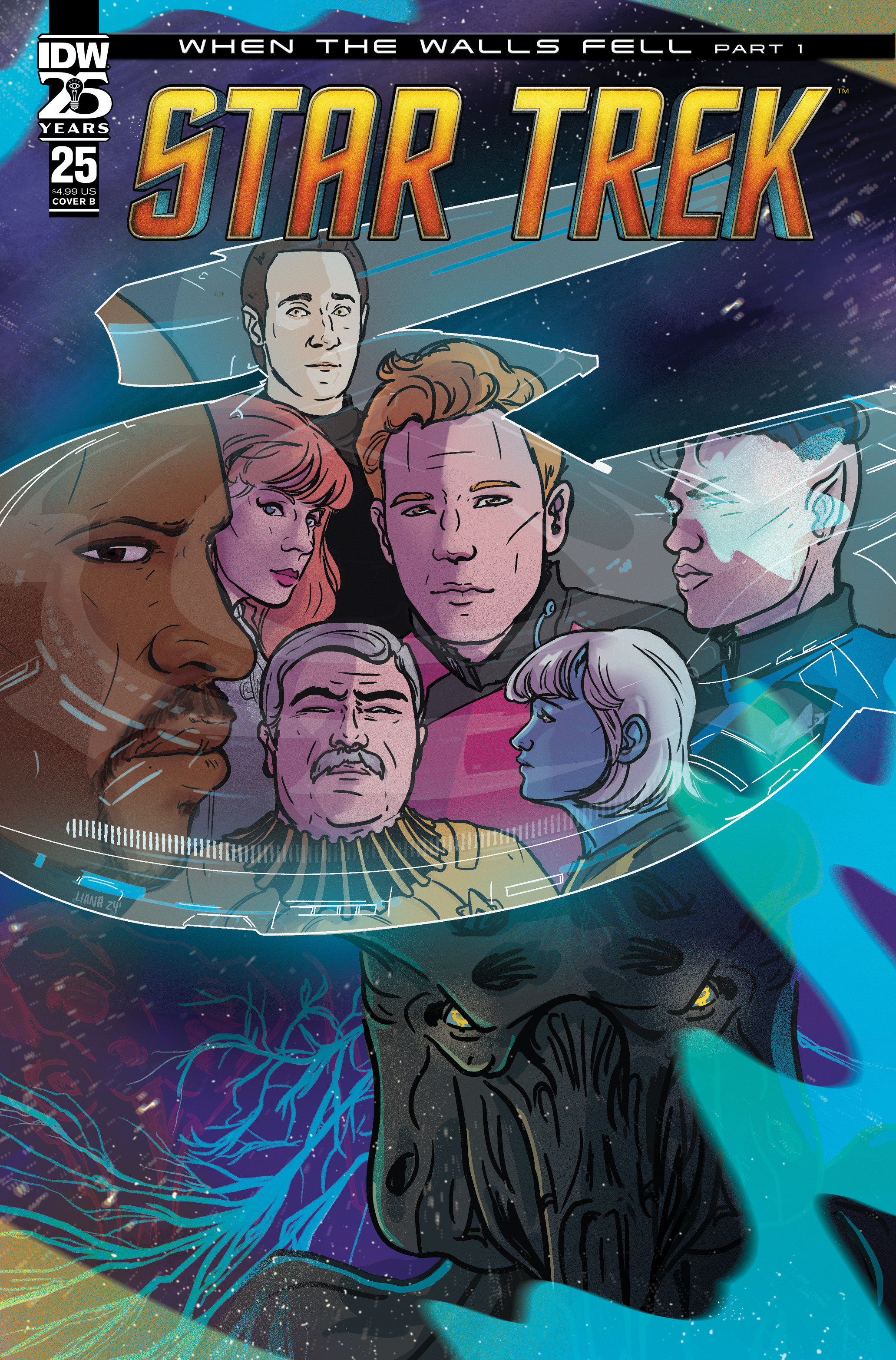 Star Trek #25 Cover B Kangas