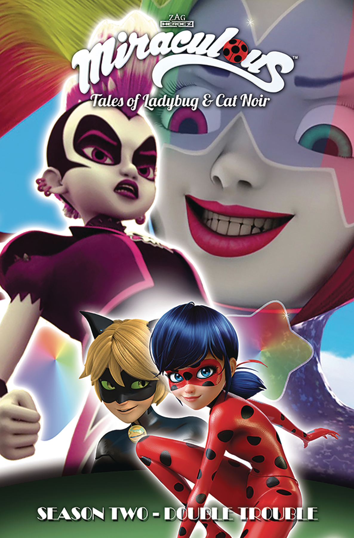 Miraculous Tales Ladybug Cat Noir Graphic Novel S2 Volume 9 Double Trouble