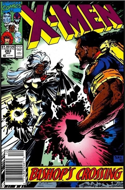 The Uncanny X-Men #283 [Newsstand]-Fine (5.5 - 7)