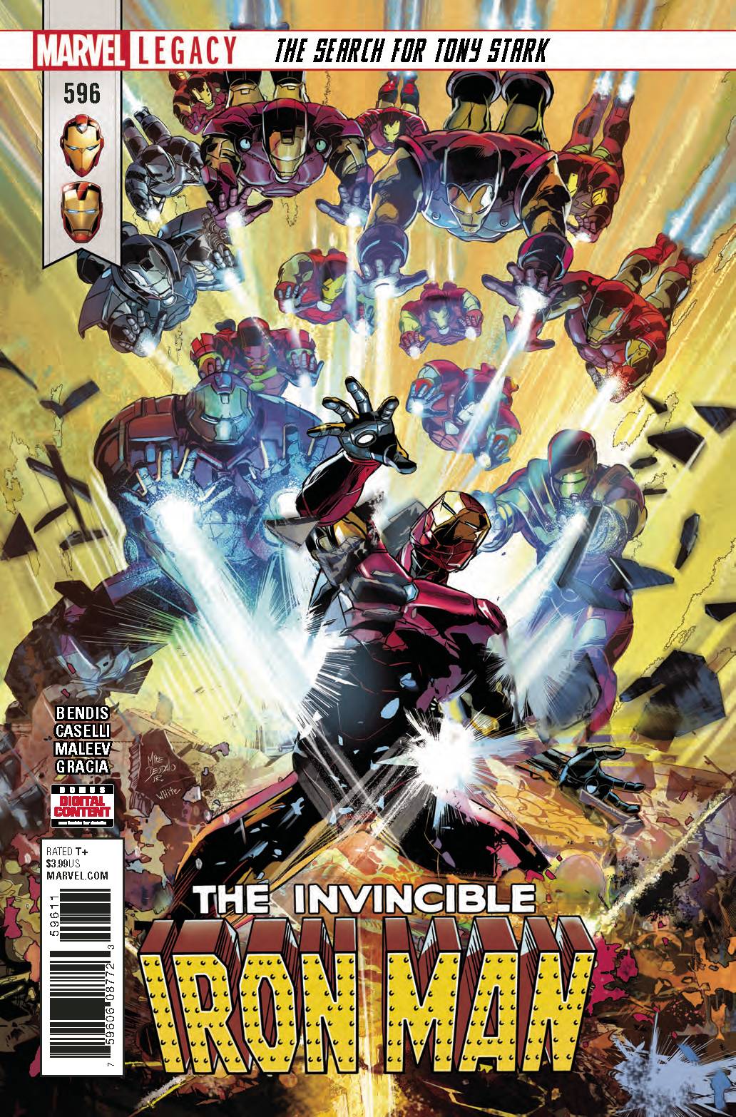 Invincible Iron Man #596 Leg