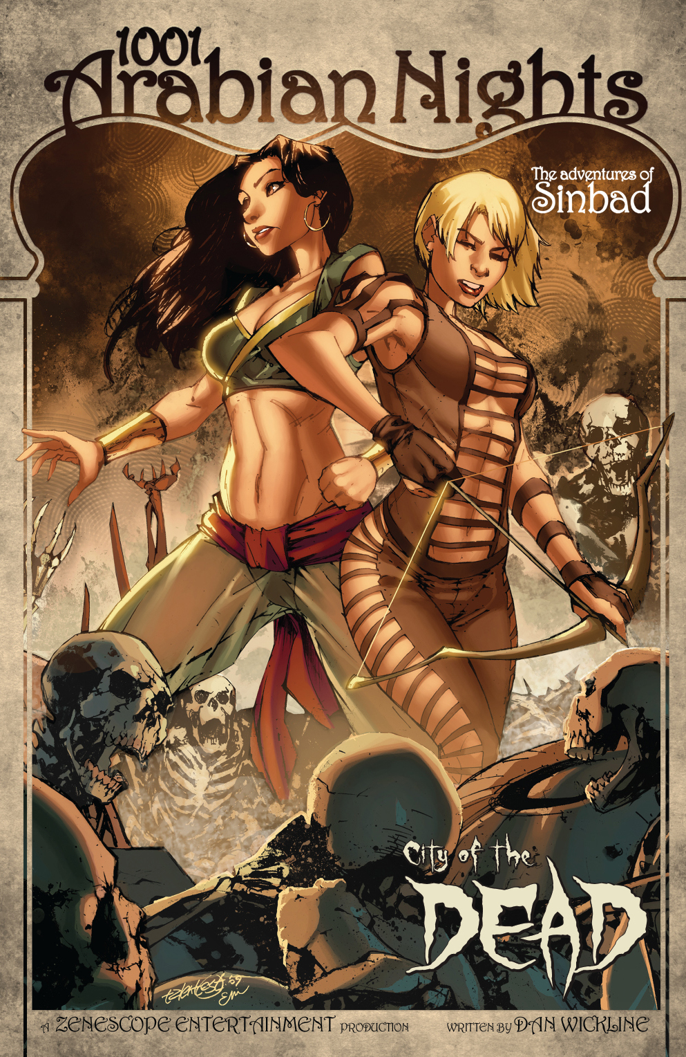 1001 Arabian Nights Adventure of Sinbad Graphic Novel Volume 2
