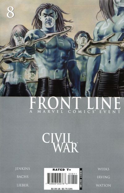 Civil War: Front Line #8-Very Fine (7.5 – 9)