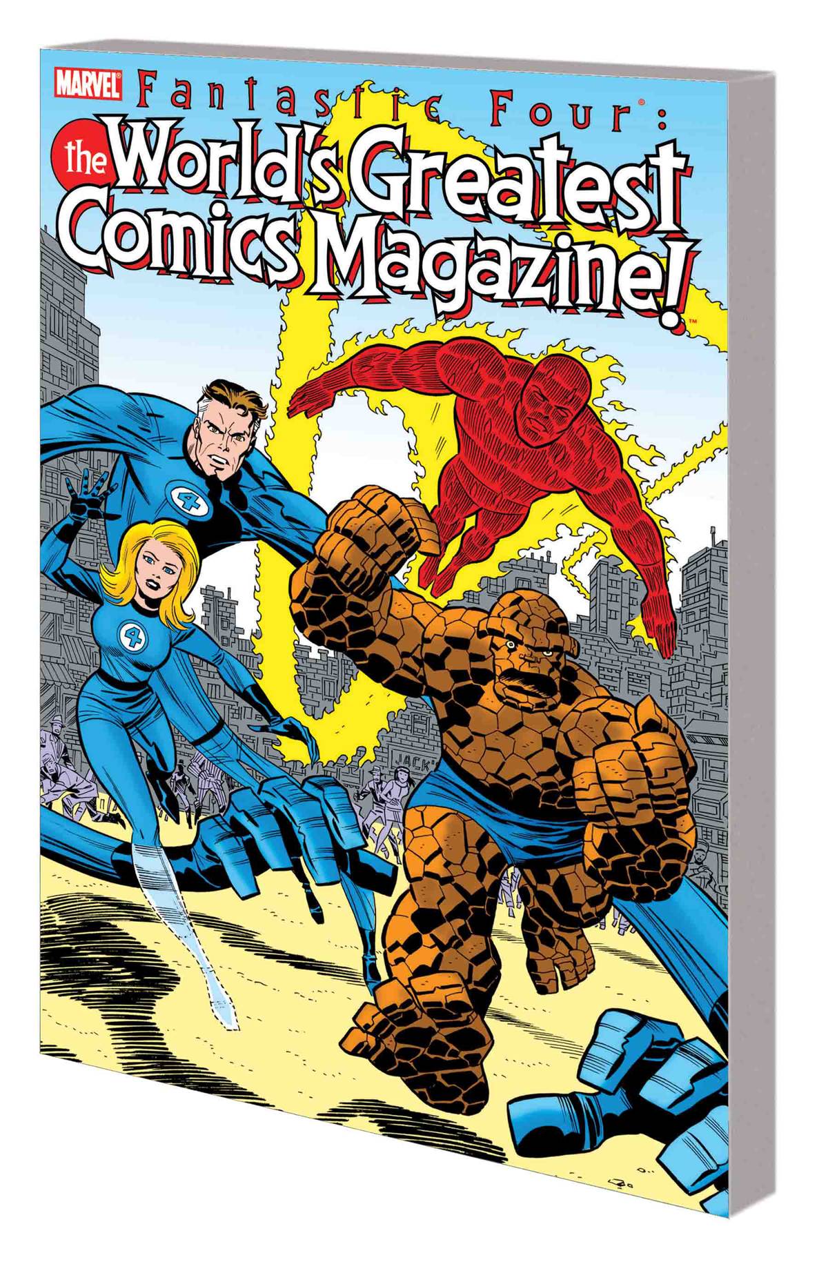 Fantastic Four Graphic Novel Worlds Greatest Comics Magazine