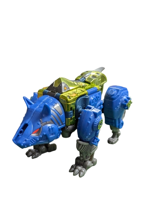 1996 Hasbro Transformers Beast Machines Rhinox Incomplete Pre-Owned