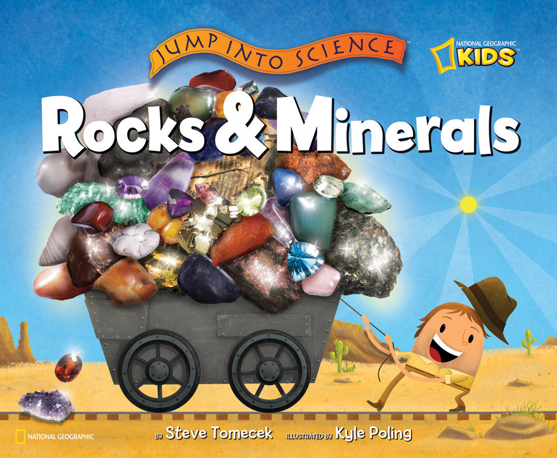 Jump Into Science: Rocks And Minerals (Hardcover Book)