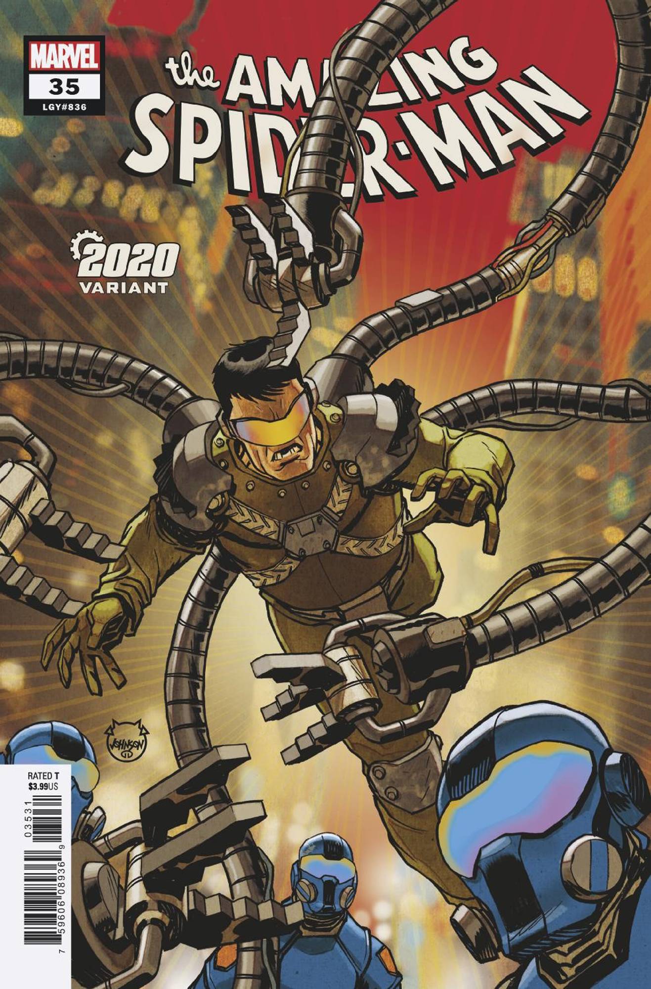 Amazing Spider-Man #35 Johnson 2020 Variant 2099 (2018)