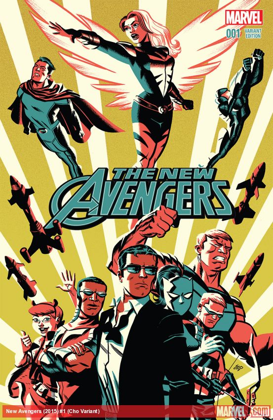 New Avengers #1 (Cho Variant) (2015)
