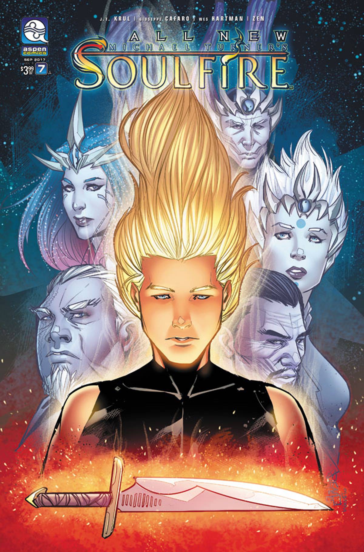 All New Soulfire #7 Cover A Cafaro