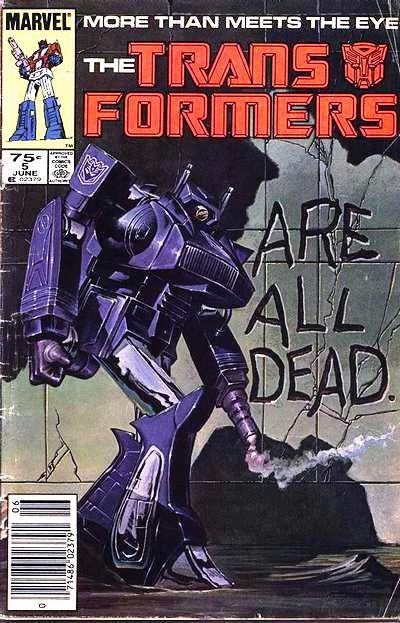 The Transformers #5 [Newsstand](1984)-Good (1.8 – 3)