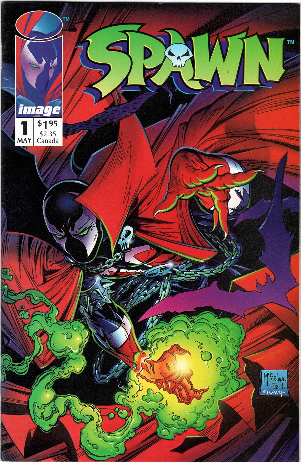 Spawn #001 Logo Error Edition