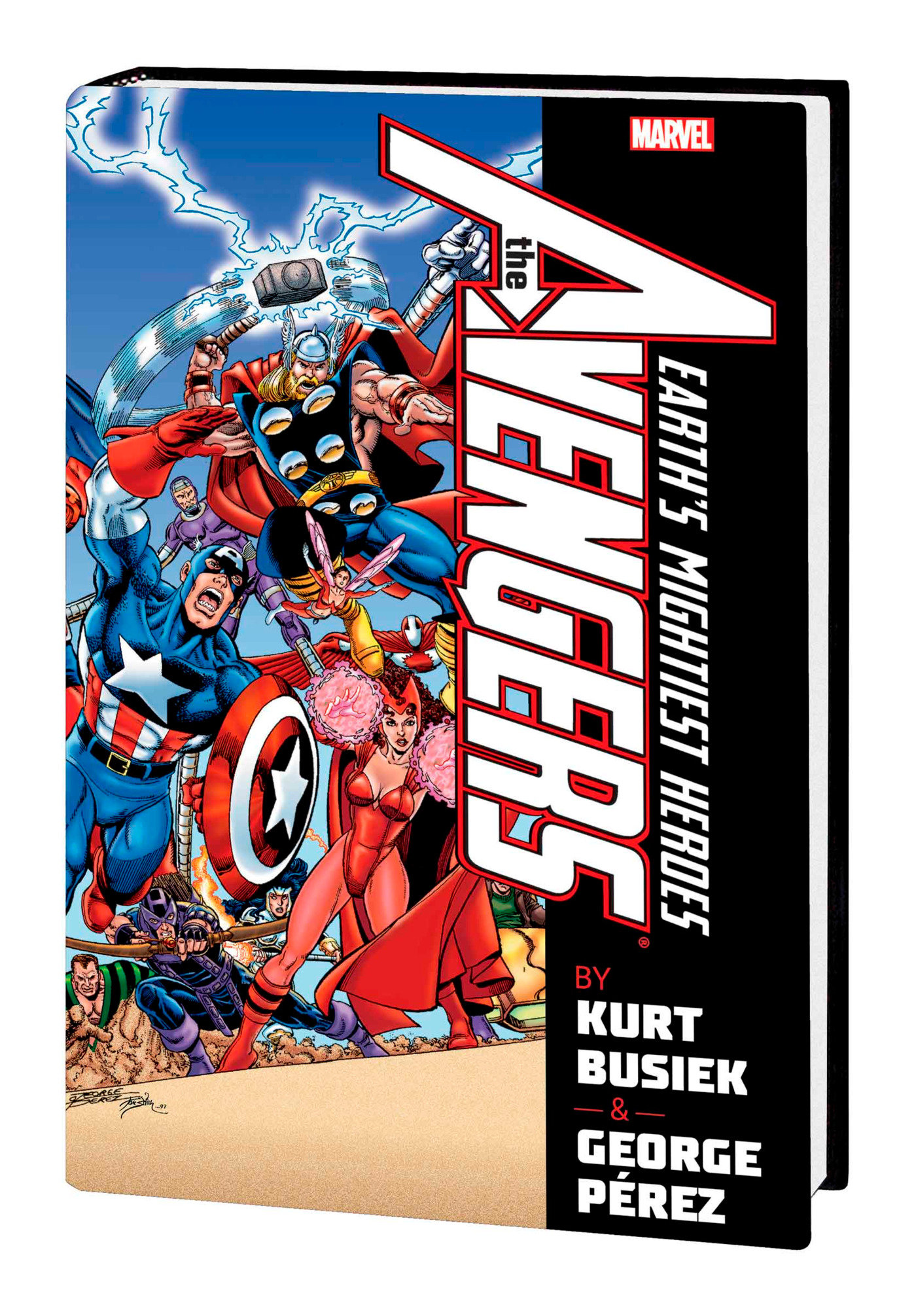 Avengers by Busiek Perez Omnibus Hardcover Volume 1 New Printing