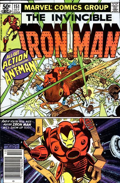 Iron Man #151 [Newsstand]-Fine (5.5 – 7)