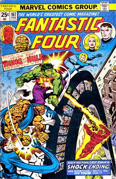 Fantastic Four #167-Good (1.8 – 3)