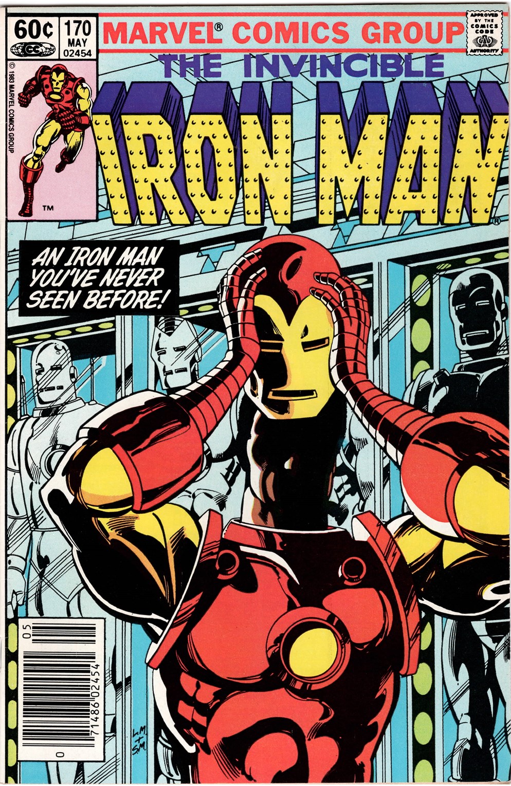 Iron Man #170 Newsstand Variant