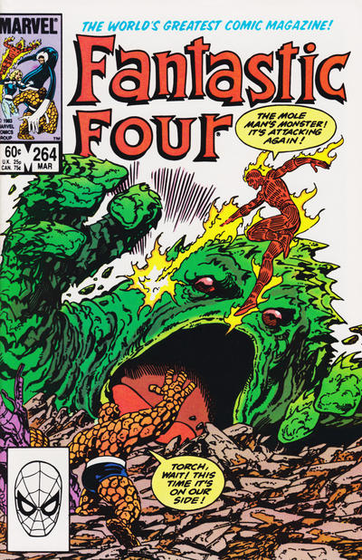 Fantastic Four #264 [Direct]-Very Fine (7.5 – 9)