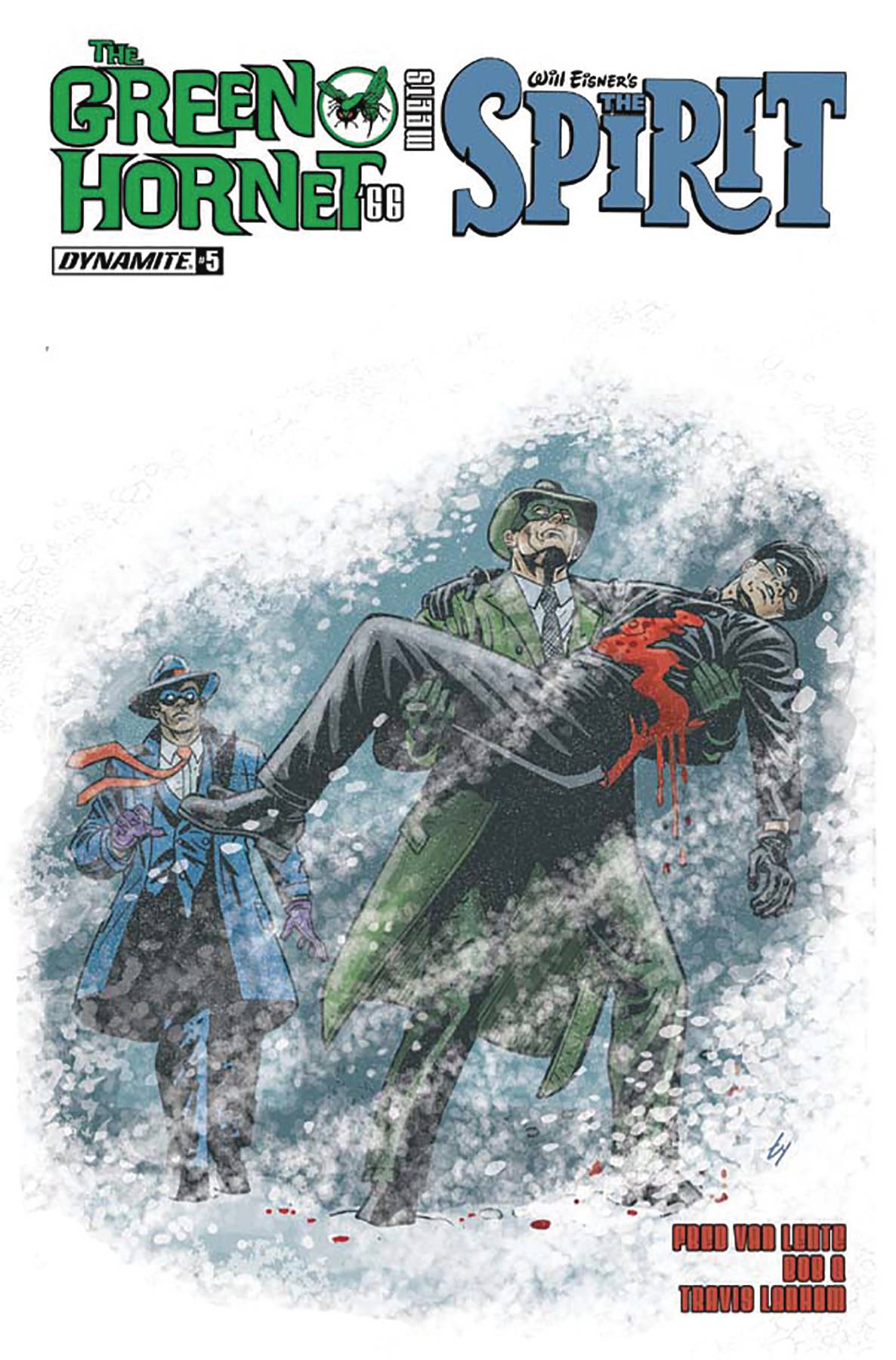 Green Hornet 66 Meets Spirit #5 Cover A Templeton (Of 5)